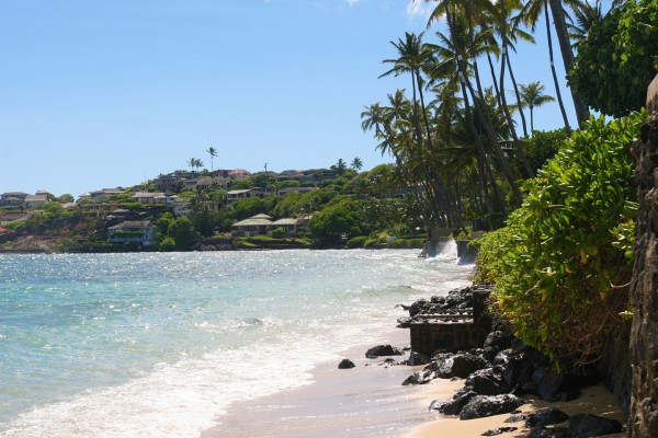 Kahala beach