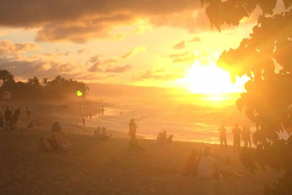 Sunset Hawaii-Lei Culture events