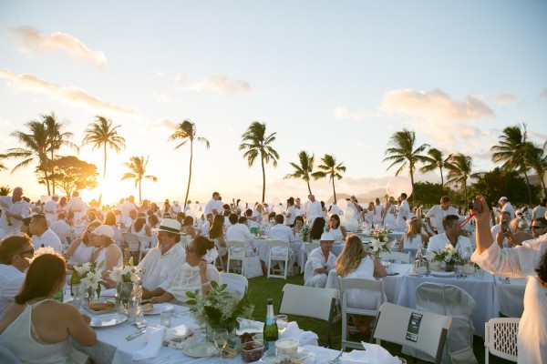 Diner en Blanc Hawaii